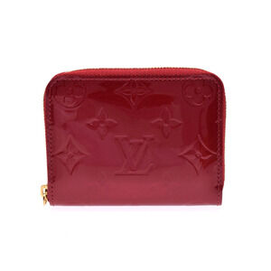 Louis Vuitton Vernis Patent Zippy Wallet Pomme dAmour Red